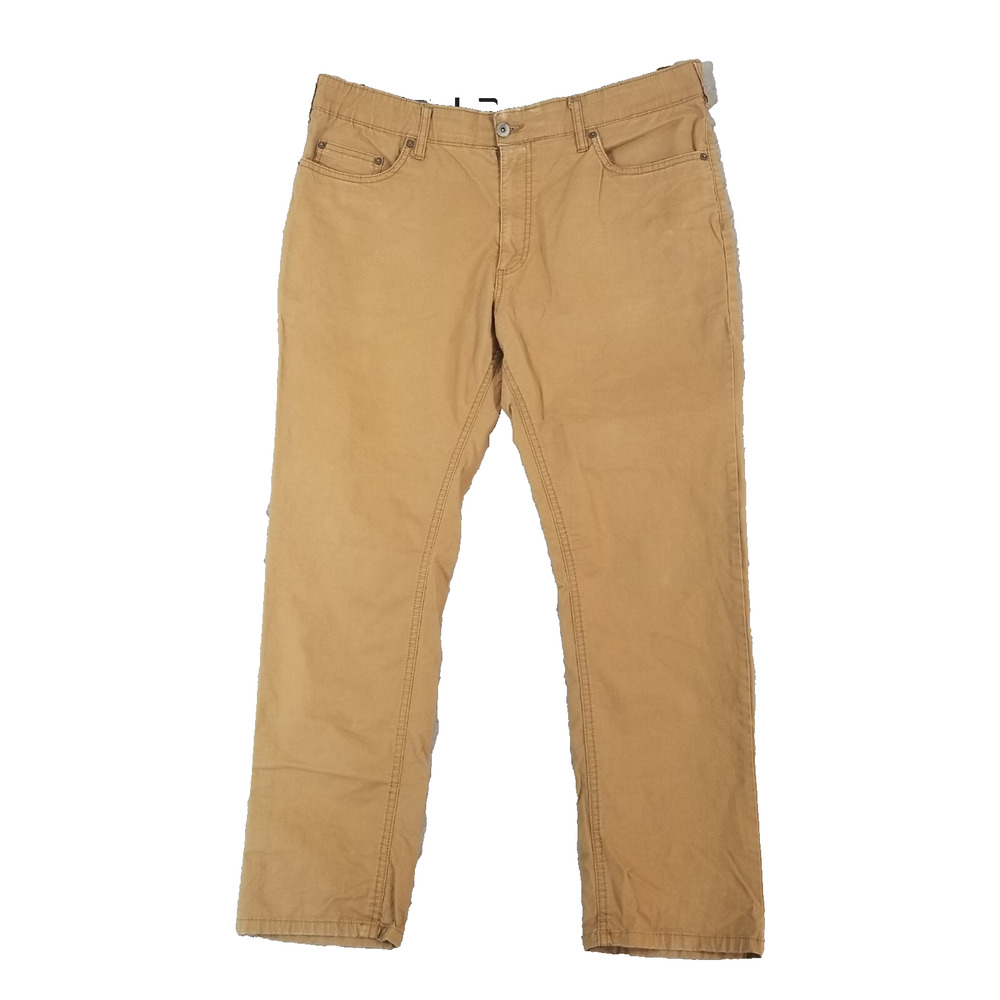 Denali jeans men's 36x29‎ brown comfort waist lightweight stretch outdoor Tech